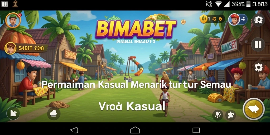 Tampilan antarmuka BIMABET yang menarik dan fungsi permainan yang mudah.