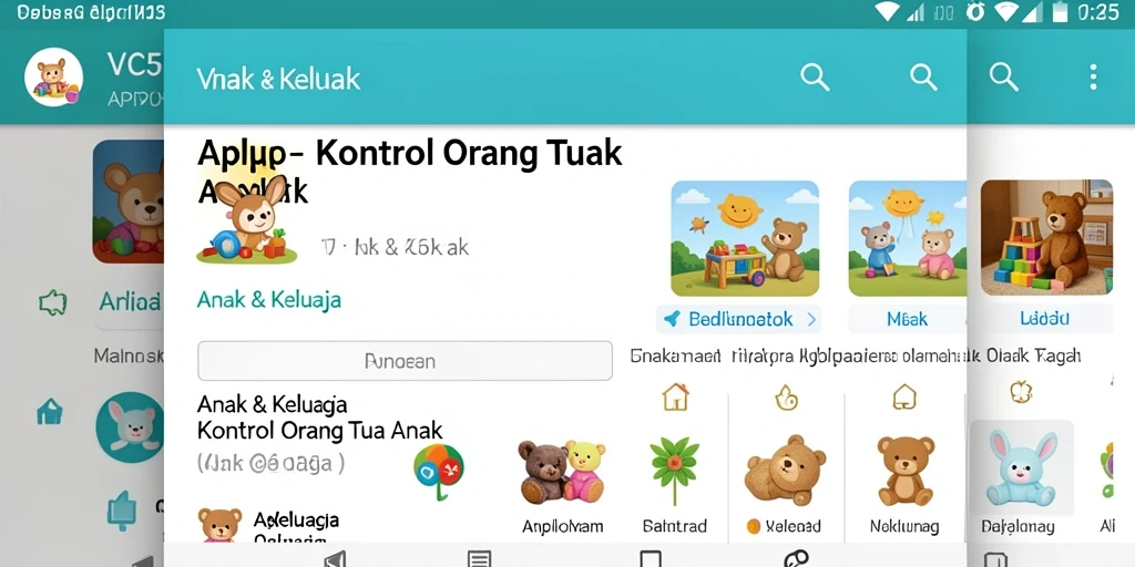 Antarmuka VC5 yang menampilkan kontrol orang tua yang efektif.