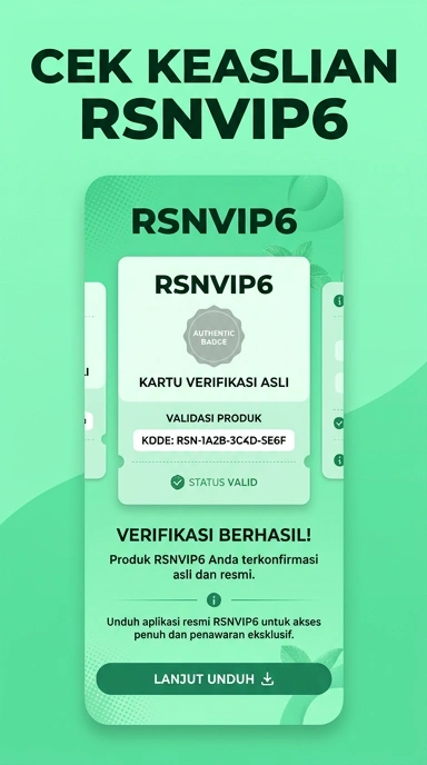 Halaman Resmi APK rsnvip6 untuk Pengguna Android